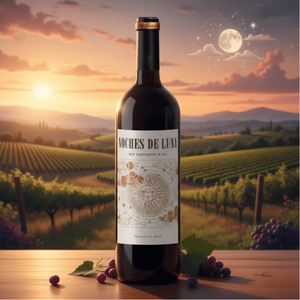 נושחות דה לונה, אדום חצי מתוק, גרנאצ 'ה וטמפרניו, 11% vol אלכוהול, רמת כניסה, 0,75lt, מ castila mancha. - Product Image 3