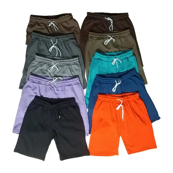 Custom Customized Em Relevo Logo Shorts Mens Short Set 100% Algodão Francês Terry Tech Fleece Shorts Para Homens