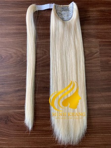 Evet inanılmaz saç bakmak için Viet Nam 100% gerçek insan saçı gelen Ponytails ücretsiz kargo dünya çapında - Product Image 3