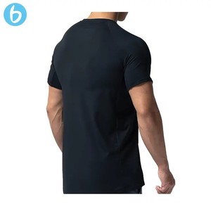 軽量通気性ジムトレーニングtシャツ男性用筋肉フィットトレーニングウェアボディービル用