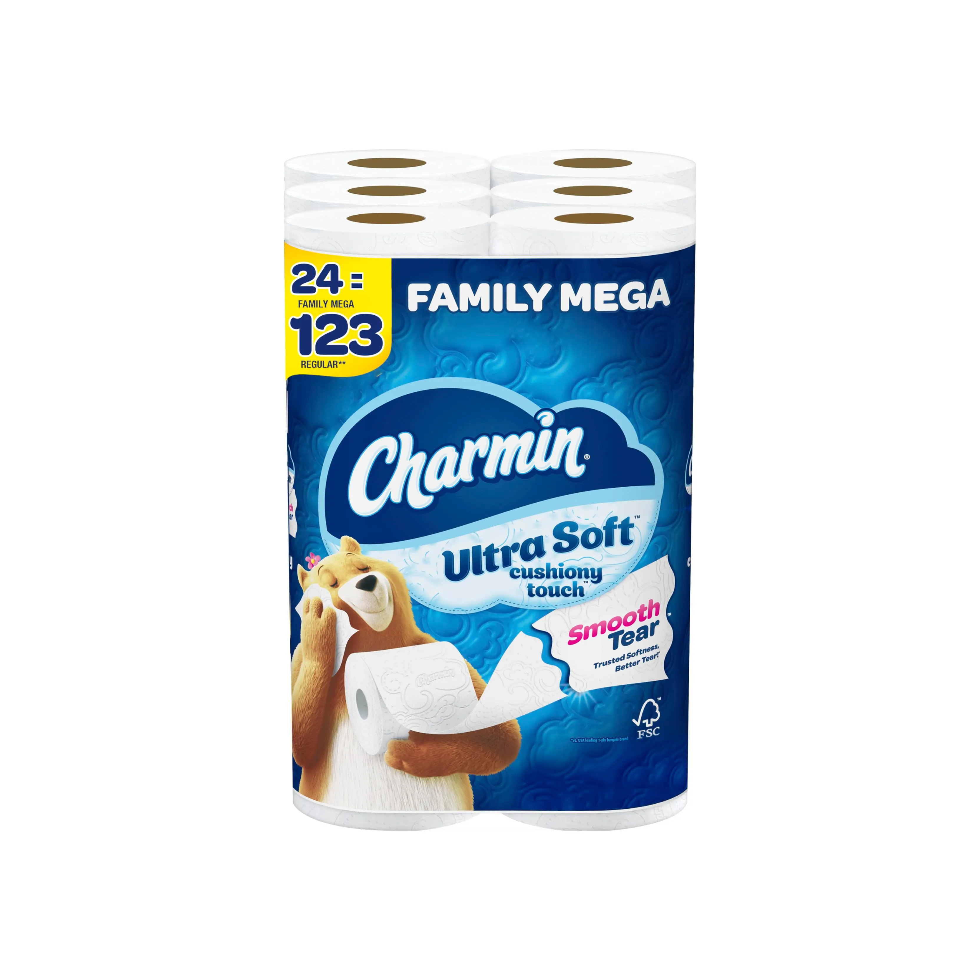 Venta al por mayor de papel higiénico Charmin- Ultra fuerte