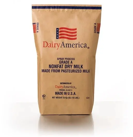 Leche descremada Dairy America sin grasa 25 kg