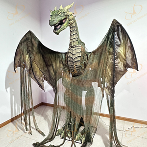 Hot Bán Điện Animatronic Halloween Rồng Cho Trong Nhà Sử Dụng Trung Tâm Mua Sắm Công Viên Phiêu Lưu Công Cộng - Product Image 1