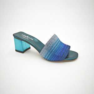 Nila & nila jöle bayanlar Sandal orta topuk Sandal 5 cm hakiki deri bayanlar Sandal yeni 2025 koleksiyon üretim
