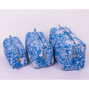 Small <strong>Pouches</strong> Toilet Bags Set 3 Pcs Set for Cosmetic Bag - Product Image 1