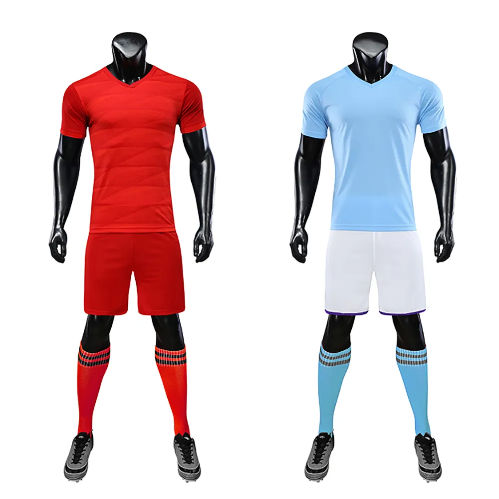 Personalizado sublimado fútbol uniforme equipo ropa deportiva conjuntos de fútbol de secado rápido barato uniforme de fútbol Pakistán