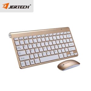 KM908 Negro Plata Oro 78 Teclas Delgado 60 Por Ciento Teclado Multimedia Computadora USB Ultra Delgado Teclado Inalámbrico Ratón - Product Image 1