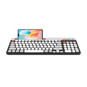 China <strong>Keyboard</strong> Bluetooth Multifunctional Wireless <strong>Keyboard</strong> Office DIY Round Keycap Computer 2.4G <strong>Keyboard</strong> Pc Accessories - Product Image 2
