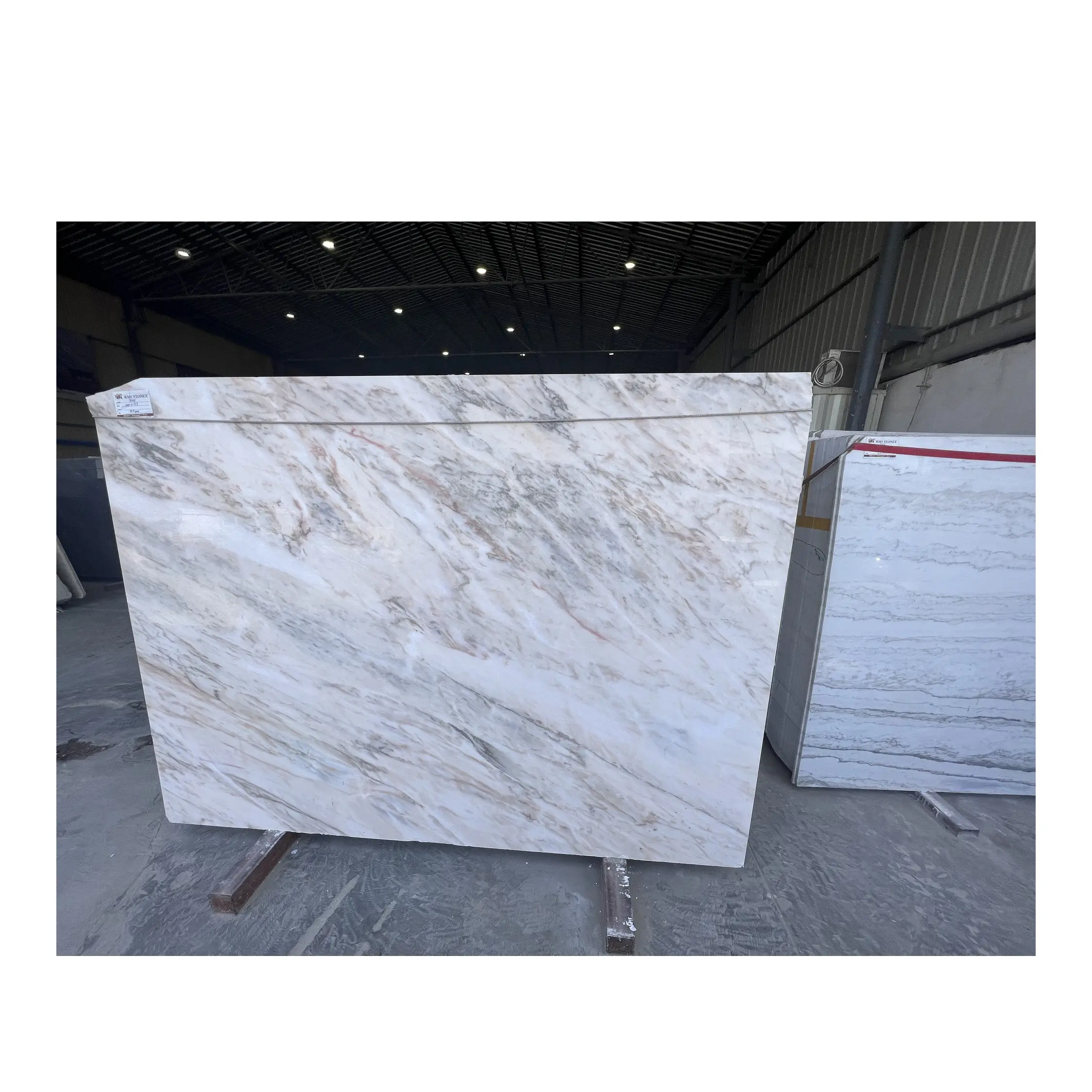 Dalle de marbre italien Michael Angelo d'approvisionnement d'usine pour la construction de bâtiments résidentiels et commerciaux pierre de marbre