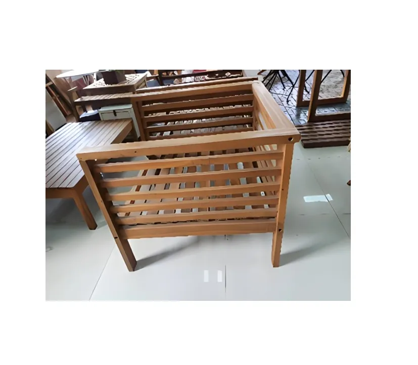 Chaise en bois de sofa de vente internationale de qualité meilleure fabriquée au Vietnam