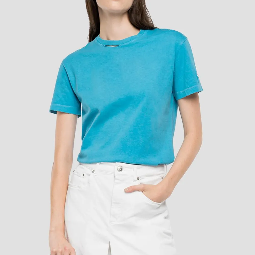 Maglietta da donna a maniche corte con Logo personalizzato di nuovo Design di moda all'ingrosso magliette da donna di alta qualità di Design personalizzato all'ingrosso