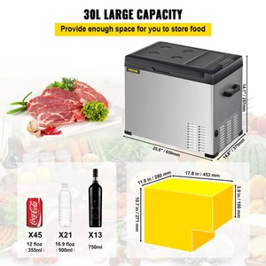 60w מכונת מקרר מכונת קירור 60w <span class=keywords><strong>30l</strong></span> 12/24v אוטומטי/סירה מוליכים למחצה עשוי פלסטיק עמיד