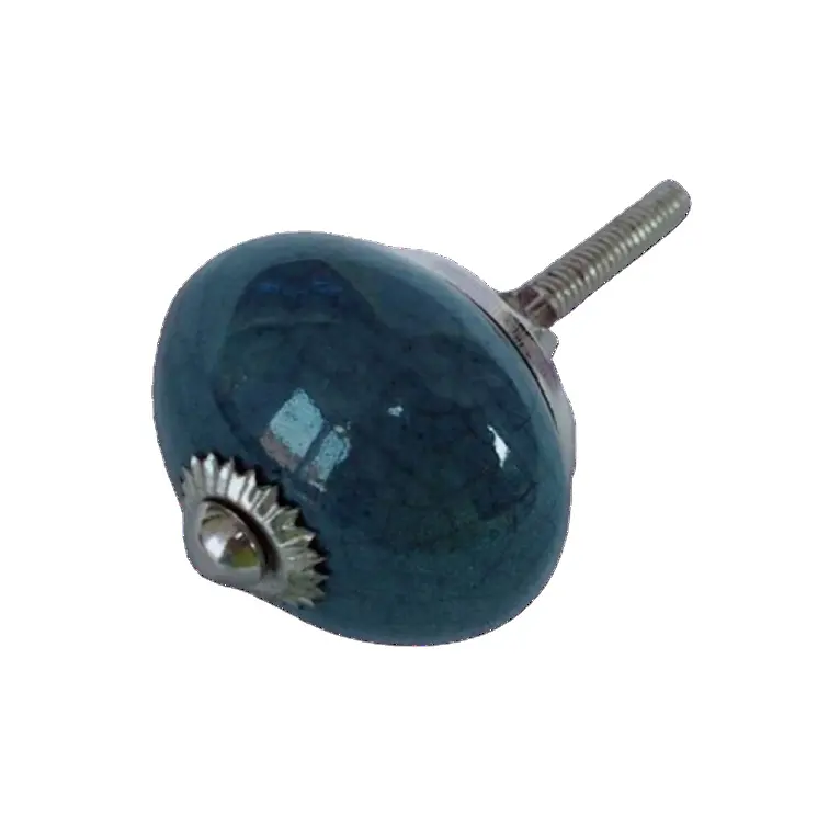 Hint üretici donanım kolu topuzu seramik düğmeler ev dekor için kapalı tasarım ve renkli seramik topuzu