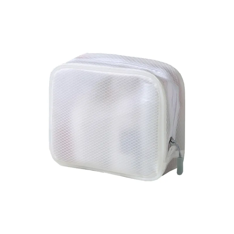 Borsa cosmetica da viaggio con cerniera portatile per il trucco custodia impermeabile a prova di umidità porta porta porta oggetti