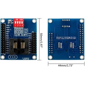 STM8S 8L TSSOP20 автономный программный микроконтроллер и FPGA горящий и испытательный держатель-загрузчик - Product Image 3