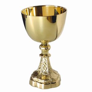 Brass tea <strong>cup</strong> with intricate <strong>artwork</strong> and ethnic design suitable for puja rituals temple use or decorative table arrangement - Product Image 6