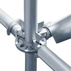 Alta qualità durevole in acciaio tubolare supporto verticale Ringlock Standard ponteggi attrezzature per costruzioni
