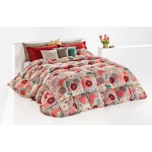 Made in Italy mùa đông xuống Quilt Adachi 100% sateen bông bìa hoa Comforter cm 180x260 cũng nhãn hiệu riêng - Product Image 1