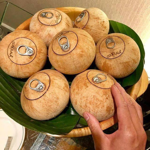 イージーリングプル付きの新鮮な若いココナッツ/新鮮なオーガニックココナッツが利用可能