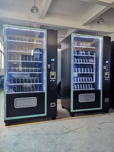 购买随时可用的商业自动售货机食品小吃和饮料自动售货机现金硬币卡 - Product Image 4