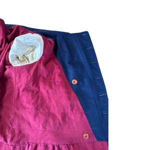 Liên minh dân sự tranh thủ Liên Bang bộ binh duy nhất ngực áo Choàng Áo Khoác màu xanh đồng phục áo với màu đen Cuff cho bảo vệ sử dụng - Product Image 6