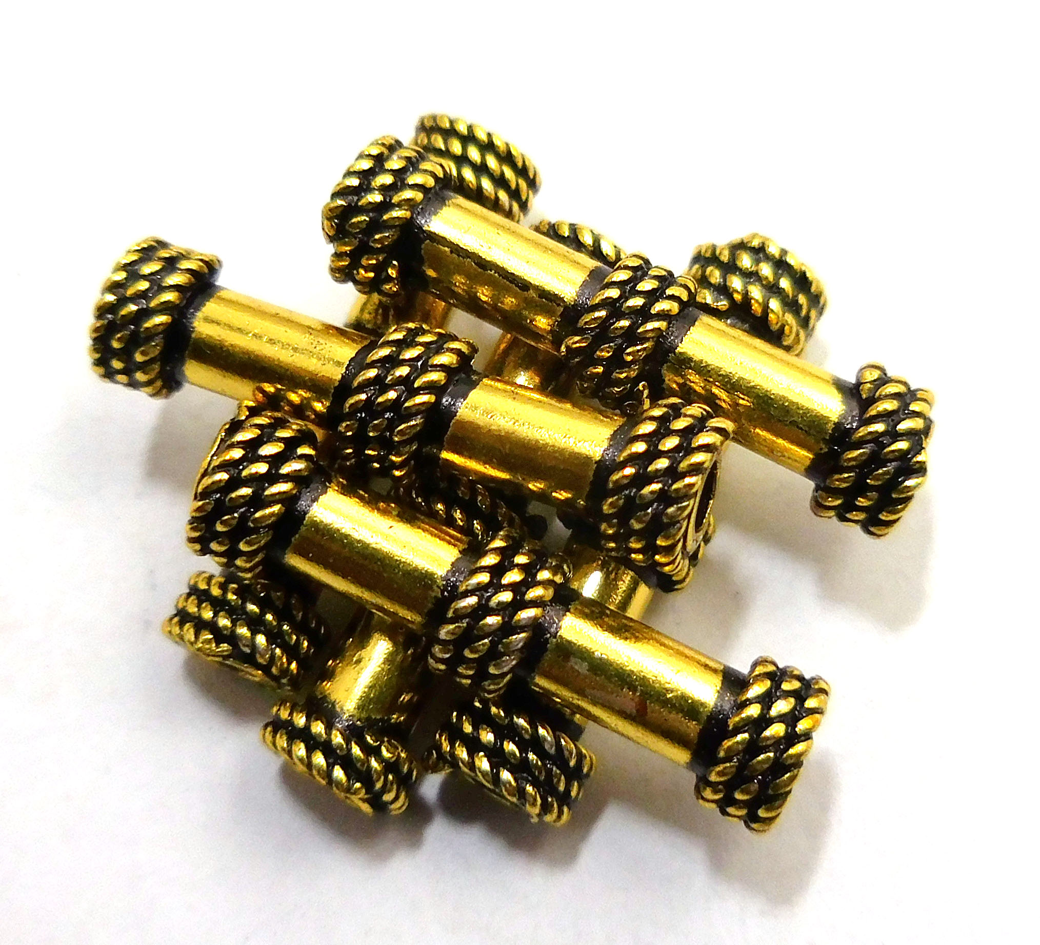 Oxidized Gold Plated