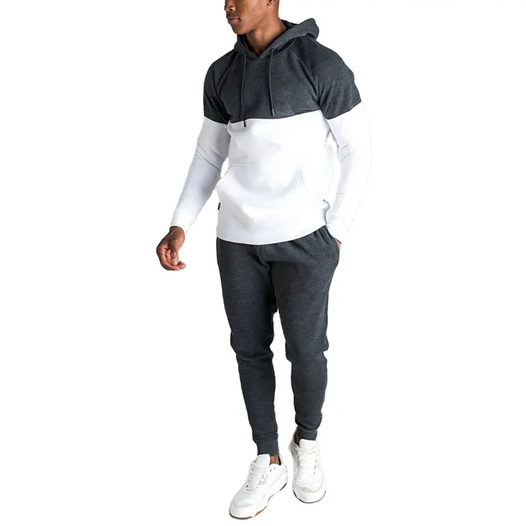 Chándal en blanco, conjunto de traje deportivo personalizado, chándal de poliéster para hombre, traje de equipo para hombre, mujer, niño, chándal de manga larga para hombre/sudor