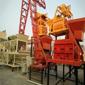 JS500 JS750 JS1000L JS2000L เครื่องผสมคอนกรีตเพลาคู่ เครื่องผสมคอนกรีตความจุขนาดใหญ่