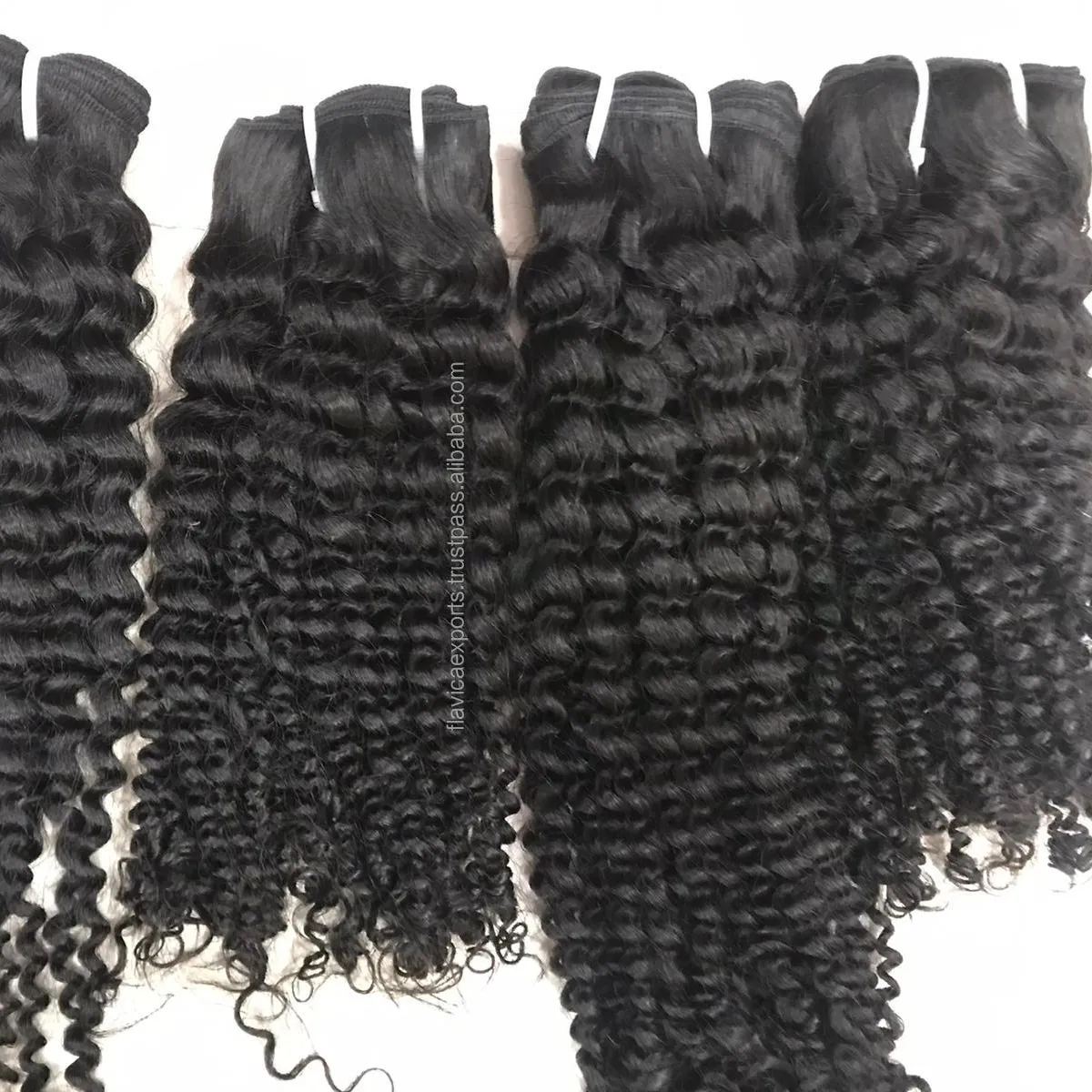 Extensiones de cabello humano indio virgen, calidad superior, venta al por mayor, cabello humano Remy de fábrica, pelo Oriental