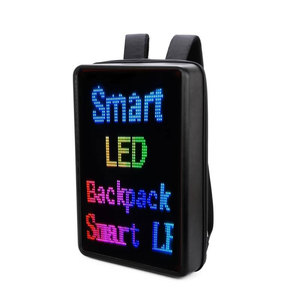 21,5 Zoll Lcd Digital Signage Android Lcd Bildschirm Human Walking Tragbarer Rucksack Billboard Für Werbung - Product Image 2