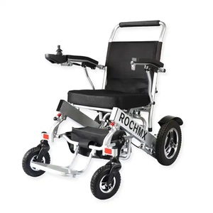 Tekerlekli sandalye-4WD PW merdiven tırmanma Li-ion pil elektrikli engelli/yaşlı/hasta tekerlekli sandalyeler - Product Image 4