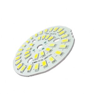 Customize aluminum <strong>PCB</strong> circuit board driver-free 220V two-color 3W 9W <strong>LED</strong> bulb downlight linear light source board - Product Image 6