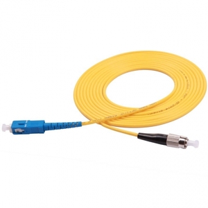 单光纤跳线FC/upc-sc/UPC，SM G657A2 Flylead，单工2.0毫米，3m，LSZH光纤跳线 - Product Image 2