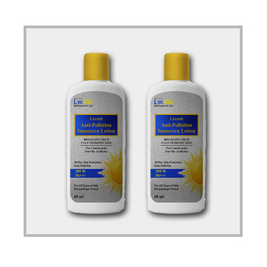 最佳保健SPF50乳液，含有草药提取物，用于阳光安全和皮肤水合作用