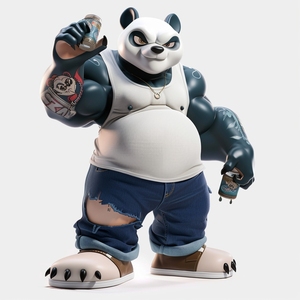 热卖定制男女通用3D模型Chatgpt玩具人物可定制娃娃动作人物带包装 - Product Image 2