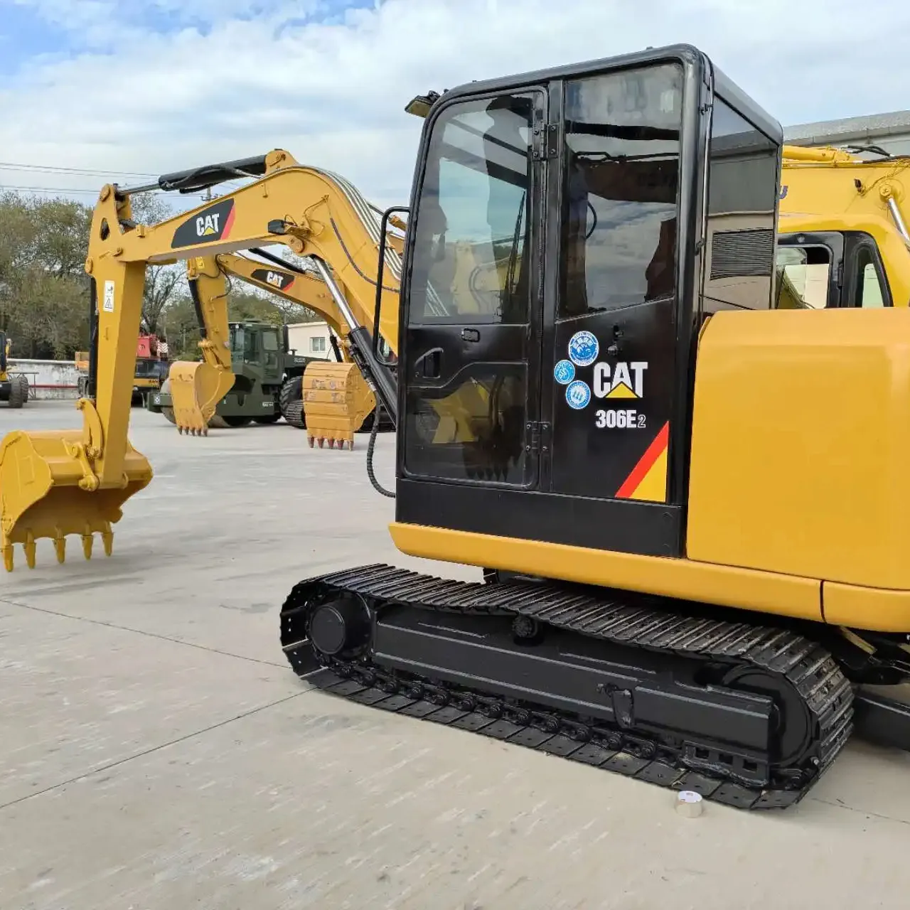 Mini Excavadora hidráulica CAT 5,5 usada de 305,5 toneladas Caterpillar 305.5E 306E a la venta