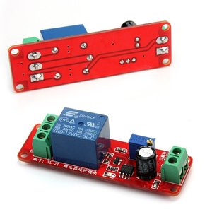 NE555 Módulo de relé de retardo monoestable DC 12V Interruptor de temporizador para Raspberry Pi en venta Escudo de componente electrónico