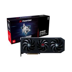 PowerColor Hellhound AMD Radeon RX 9070 XT 16GB OC。 - Product Image 1