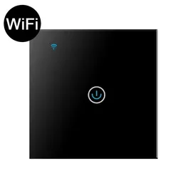 WiFi Black 1Gang
