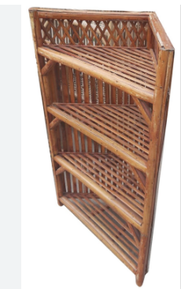 ชั้นวางหนังสือทรงสามเหลี่ยม4ชั้น,สำหรับตกแต่งมีความทนทานน้ำหนักเบาพกพาได้เป็นมิตรกับสิ่งแวดล้อม - Product Image 4