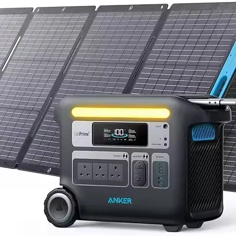 Tốt nhất New ankerrs solix F2000 năng lượng mặt trời Máy phát điện, 2048wh Trạm điện cầm tay với LiFePO4 Pin 1x400 Wát panel năng lượng mặt trời