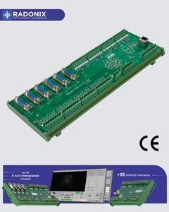 <strong>5</strong> <strong>Axis</strong> <strong>Router</strong> <strong>Controller</strong> / PC-Pro LAN 6A Ideal for Stone Disk(XYZAC) <strong>CNC</strong> Machines Low Cost Handheld - Product Image 2