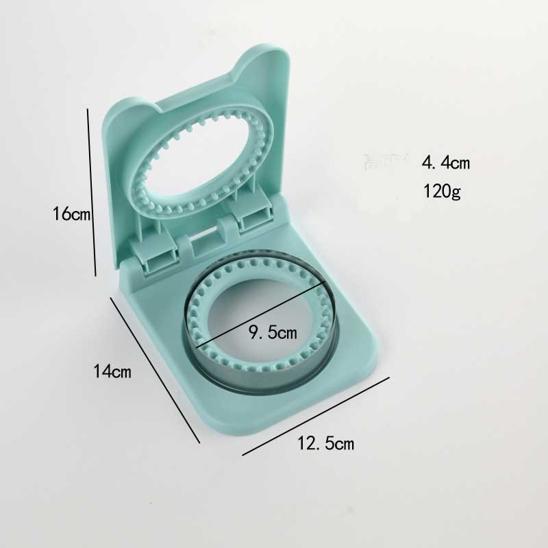 Nouvelle matrice de découpe à pression (bleu nordique) ronde