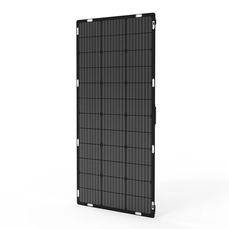 Ericsity Painel Solar Flexível 100W 200W 300W 380W Mono Folding RV Painéis Solares Para sistema de varanda