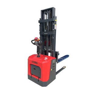 3M/3.5M Lift Height <strong>Load</strong> 1500kg 2000kg 3300lbs Stand on Electric Stacker with CE Mark - Product Image 1