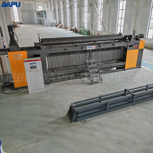 Máquina de fabricación de red de gaviones CNC completamente automática para jaulas de piedra con componentes centrales Motor Bearing Gear PLC - Product Image 2