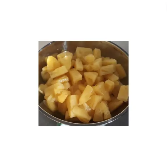 100% morceaux d'ananas en conserve frais naturels/tranchés/Cube en sirop léger Offre Spéciale juteux frais de haute qualité nouveau prix d'usine