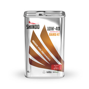 น้ำมันเครื่องมอเตอร์ไซค์4T 10W-40 4T 10W40 1L 5L น้ำมันพื้นฐานสังเคราะห์เต็มรูปแบบสำหรับการใช้งานที่หลากหลาย - Product Image 1