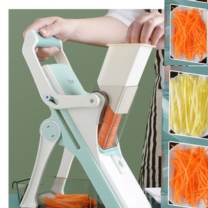 <strong>5</strong> in <strong>1</strong> Vegetable Cutter Slicer Household Fruit Vegetable Meat Slicer Cutter Grater Potato Carrot Slicer Dicer Kitchen Cut Tools - Product Image 4