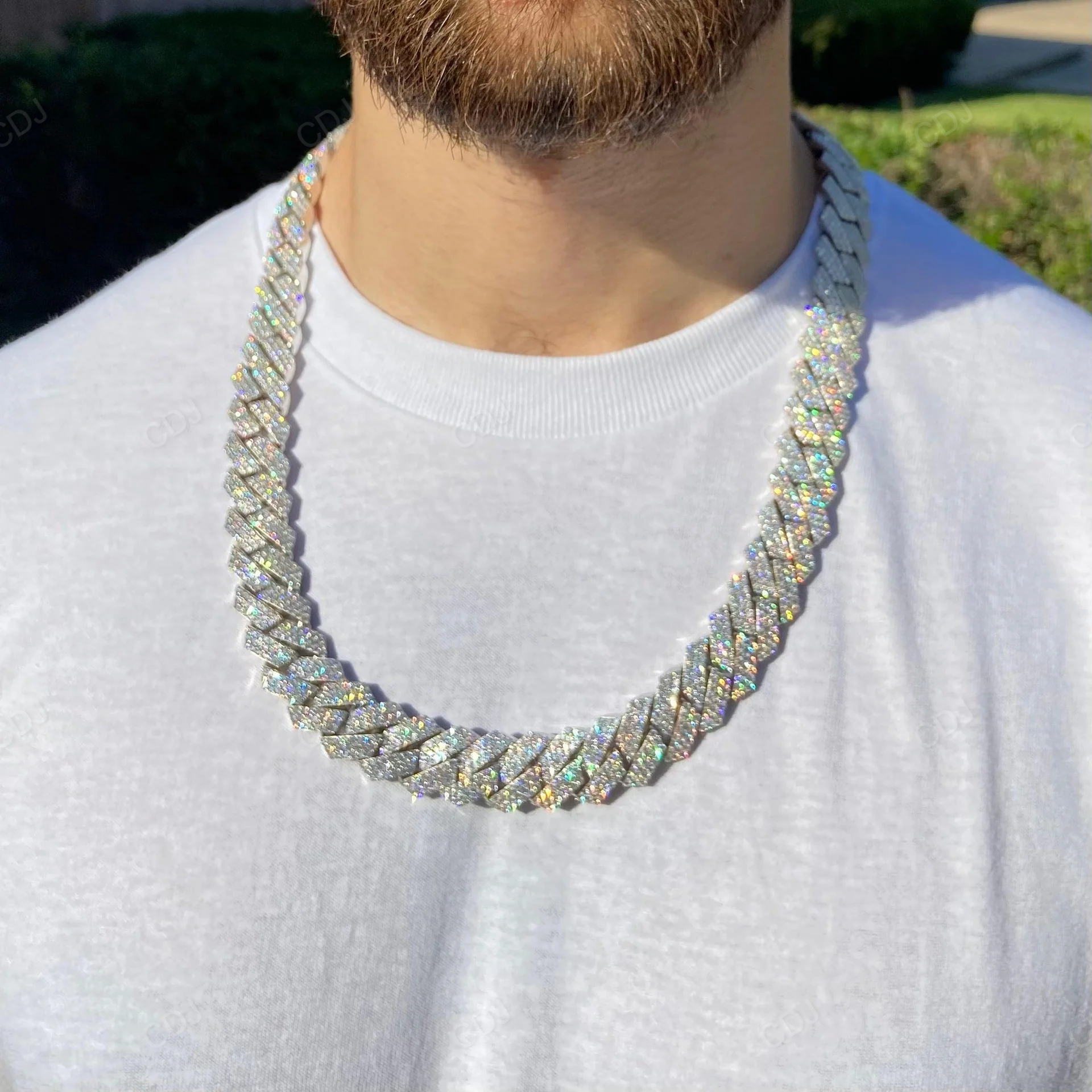 White Cuban Chain